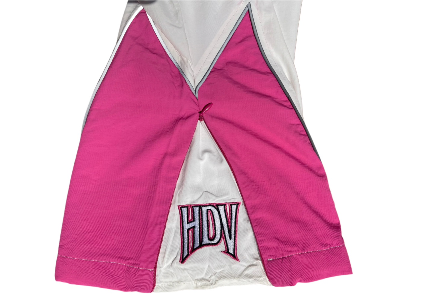 WINDBREAKER PANTS - WHITE AND PINK